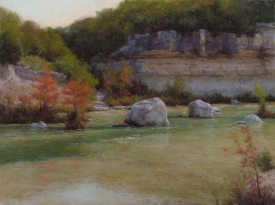 DLaRueMahlke-Little-Bluff-12-x-16-pastel