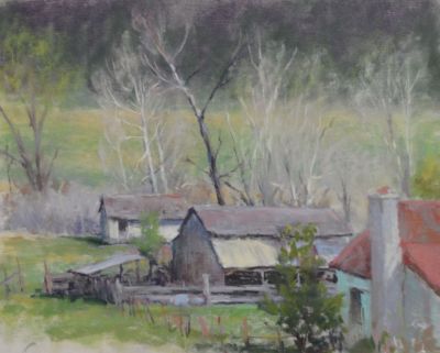 DLaRueMahlke-Long-Valley-Farm-8-x-10-pastel