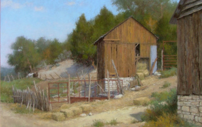 DLaRueMahlke-The-Hay-Barn-11-x-17-pastel